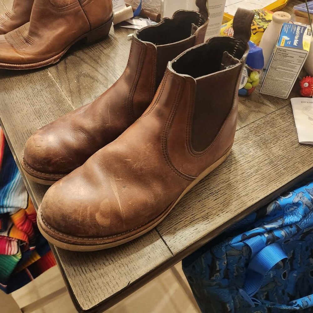 red wing work chelsea soft toe size 11EE